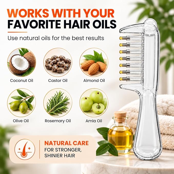 Hair Oil Applicator Comb